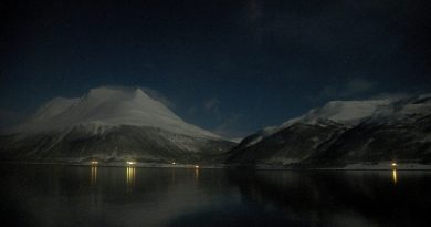Night falls in Norway. (Mia Bennett)