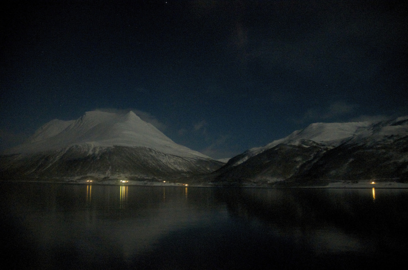 Night falls in Norway. (Mia Bennett)
