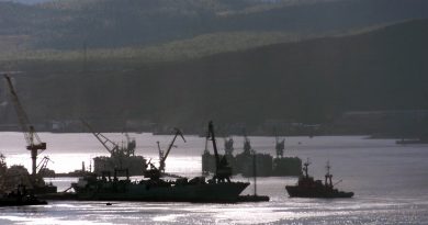 The northern port of Murmansk in Kol’skiy (Kola) peninsula on the Barents Sea. Eight fisheries companies are ready to invest in the Murmansk Special Economic Port Zone, regional authorities say.(Alexander Nemenov/AFP/Getty Images)