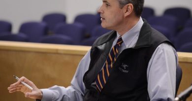 Assistant district attorney Brian Sullivan, photographed in a Barrow courtroom on Nov. 12, 2013, was shot and killed in Barrow Monday night. (Marc Lester / Alaska Dispatch News)