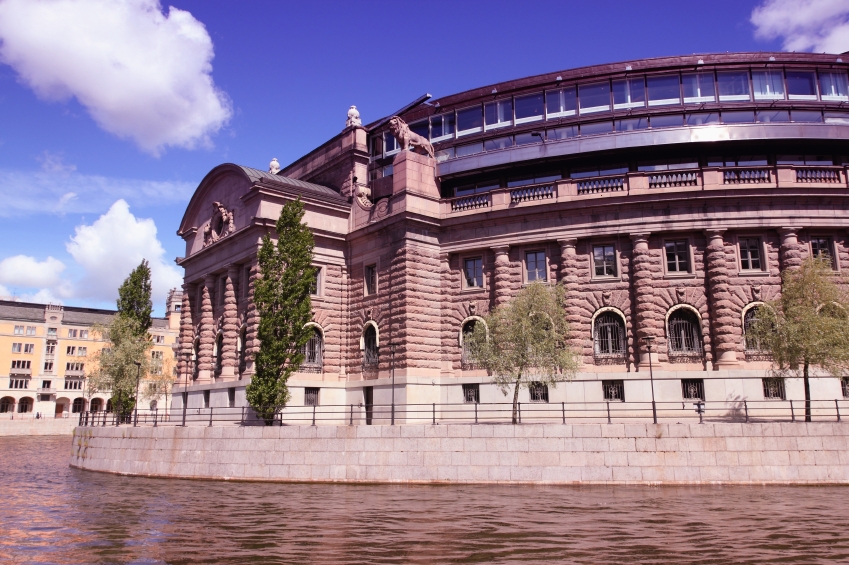 Parliament building Stockholm, Sweden. (iStock)