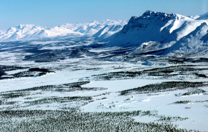 An undated landscape in Alaska's Arctic. (U.S. Fish and Wildlife Service/Getty Images)