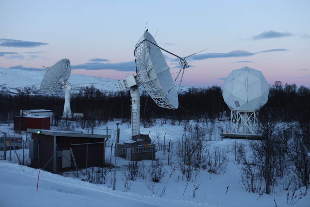 Data from polar orbit satellites is received and processed at KSAT in Tromso. I was able to visit in January. (Irene Quaile)