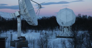 KSat ground station. (Irene Quaile)