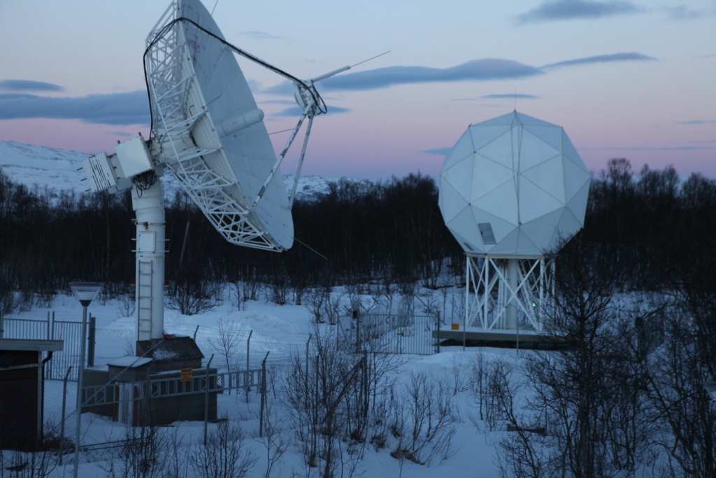 KSat ground station. (Irene Quaile)