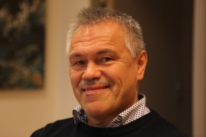 Satellite enthusiast Pedersen. (Irene Quaile)