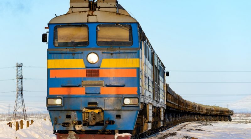 A freight train in Norilsk, Russia. (iStock)