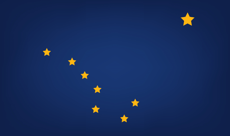 The Alaska flag. What will the upcoming U.S. chairmanship mean for the state? (iStock)