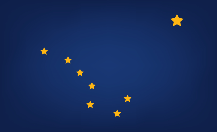 The Alaska flag. What will the upcoming U.S. chairmanship mean for the state? (iStock)