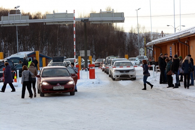 Storskog border check-point. (Thomas Nilsen/Barents Observer)