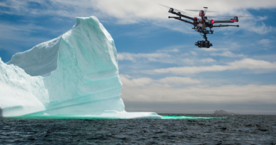Tourists' use of UAVs at the Poles may lead to increased noise pollution, disturbances to wildlife and may interfere with scientific work in the Arctic and Antarctic. (iStock)