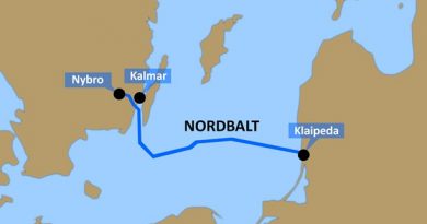 The Nordbalt submarine power cable between Klaipėda in Lithuania and Nybro in Sweden. (Nick Näslund/Swedish Radio)