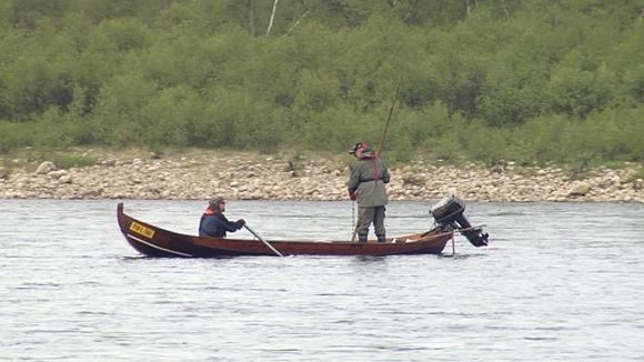 The proposd mining area included the catchment area for the Teno River, which borders Finland and Norway. (Jarmo Honkanen / Yle)