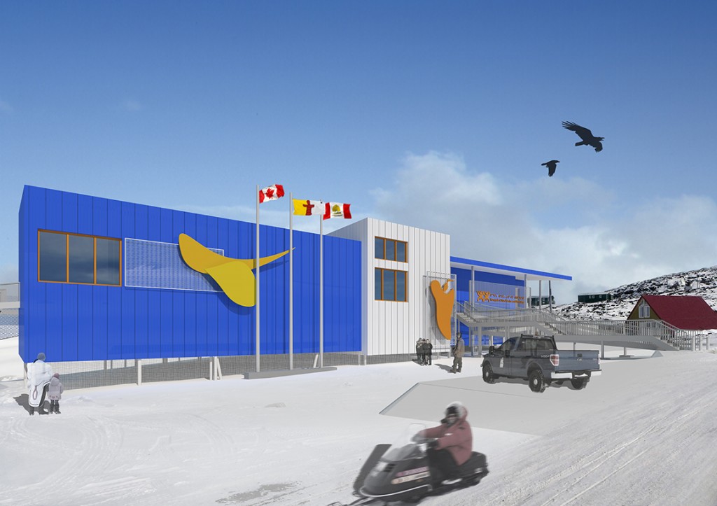Image of the new Kenojuak Centre. (www.kenojuakcentre.ca)