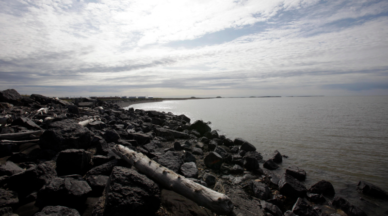 A view of the Beaufort Sea from the community of Tuktoyaktuk in Canada's Northwest Territories. Imperial Oil's decision to delay drilling in the Beaufort was among your most read stories this week. (Rick Bowmer/AP)