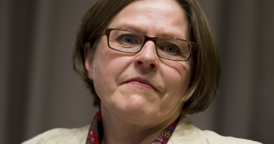 Heidi Hautala speaking at World Bank Headquarters in 2013. (Saul Loeb/AFP/Getty Images)