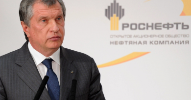 Igor Sechin, the CEO of state-controlled Russian oil company Rosneft, in October 2013. (Alexei Nikolsky/Presidential Press Service/AP Photo/RIA-Novosti)