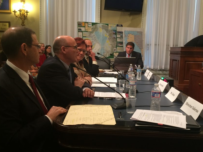 Alaskans and an Interior Department official testify at a U.S. House Subcommittee on Energy and Mineral Resources hearing on Arctic drilling issues on June 16, 2015.(Erica Martinson/Alaska Dispatch News)