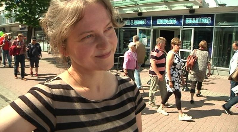 Greenpeace Finland program manager Sini Harkki. (Kalle Mäkelä / Yle)