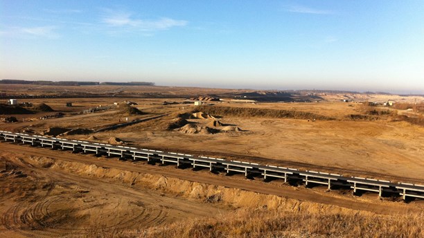 Vattenfall's coal mine in Welzow sûd in Eastern Germany. (Pelle Zettersten/Sveriges Radio)