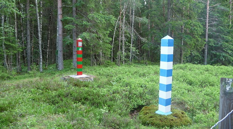 The border between Finland and Russia. (Yle)