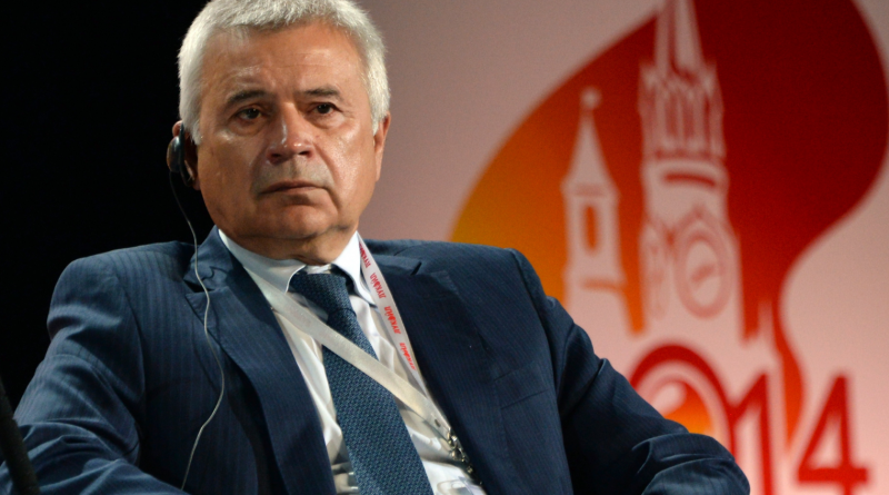 LUKoil president Vagit Alikperov, attends a plenary session of the World Petroleum Congress in Moscow, on June 16, 2014. (Vasily Maximov/AFP/Getty Images)