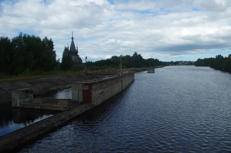 The canal, built by tens of thousands of prisoners’ hands. (Mia Bennett)