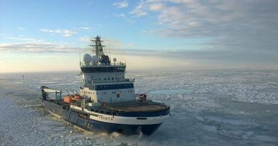 The Fennica off the Finnish coast near Pori. (Markku Sandell / Yle)