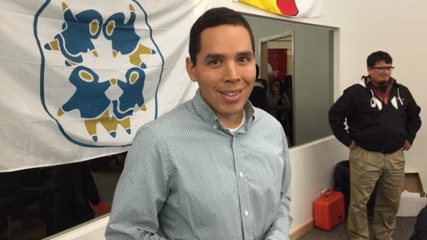 Natan Obed (pictured above in Cambridge Bay, Nunavut) was elected president of Inuit Tapiriit Kanatami last week. (Mitchel Wiles/CBC)