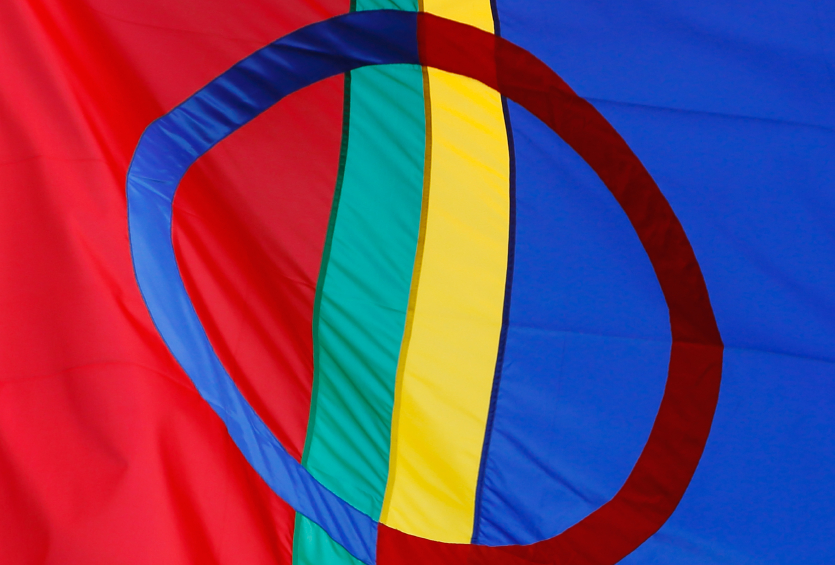 The Saami flag. (iStock)