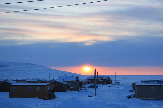 Ulukhaktok in Canada's Northwest Territories. How will decisions made at COP21 affect people living in Arctic communities like this one? (Eilís Quinn/Eye on the Arctic)