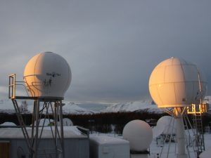Kongsberg Satellite Services is a commercial company based in the Arctic Norwegian city of Tromso that specializes in supporting polar orbiting satellites. (Eilis Quinn/Eye on the Arctic)
