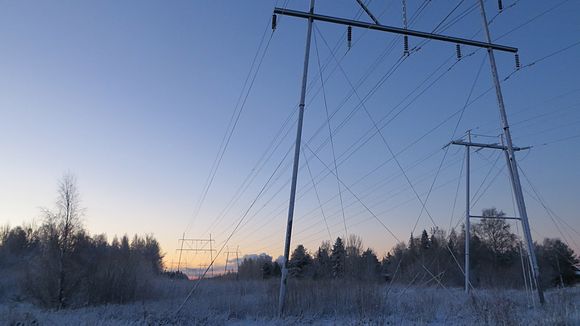 Temperatures in Pori, Finland dropped to nearly minus 20 degrees Celsius on Tuesday when power was knocked out of approximately 2000 homes. (Riikka Rautiainen/ Yle)