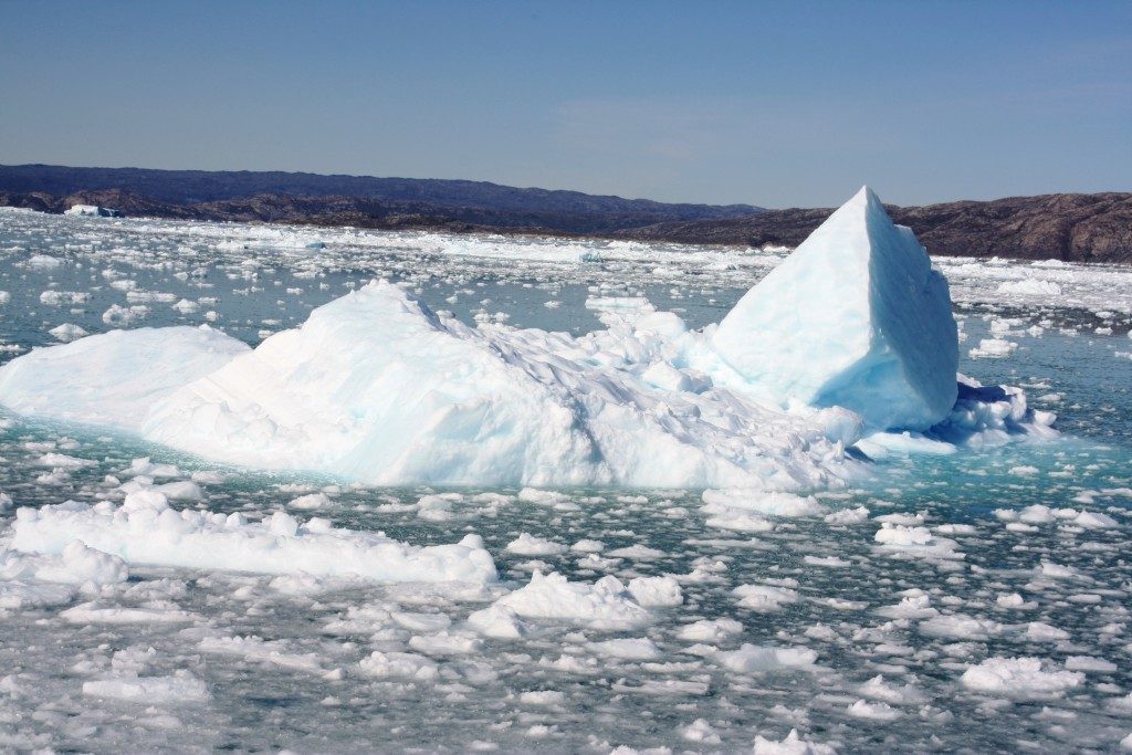 Melting ice off Greenland. (Irene Quaile)