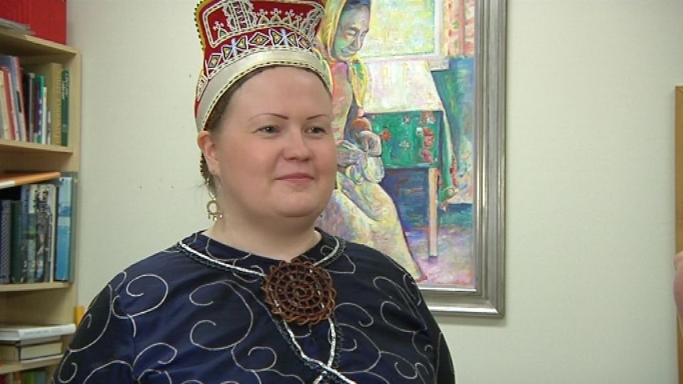 Tiina Sanila-Aikio is known as Paavvâl Taannâl Tiina in her native Skolt Sámi language. (Kirsti Länsman/Yle)