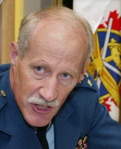 Lt. Gen. (Ret) Ken Pennie, former deputy commander-in-chief of Norad. Wednesday, June 12, 2002 in Montreal. (Paul Chiasson/CP PHOTO)