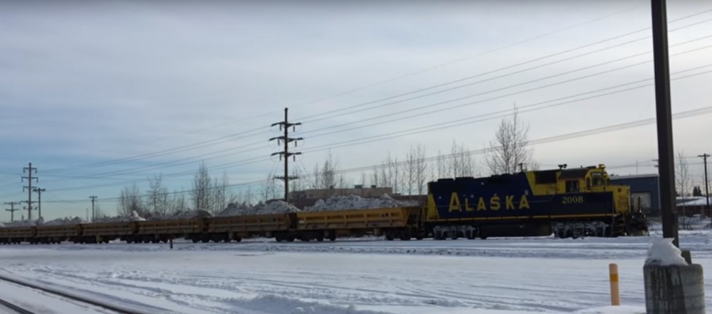 With Anchorage icy and snowless, Iditarod officials shorten ceremonial start. Photo: Alaska News Dispatch/Youtube