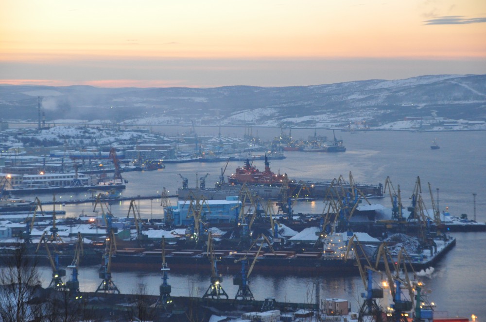 December day in Murmansk. Photo: Trude Pettersen