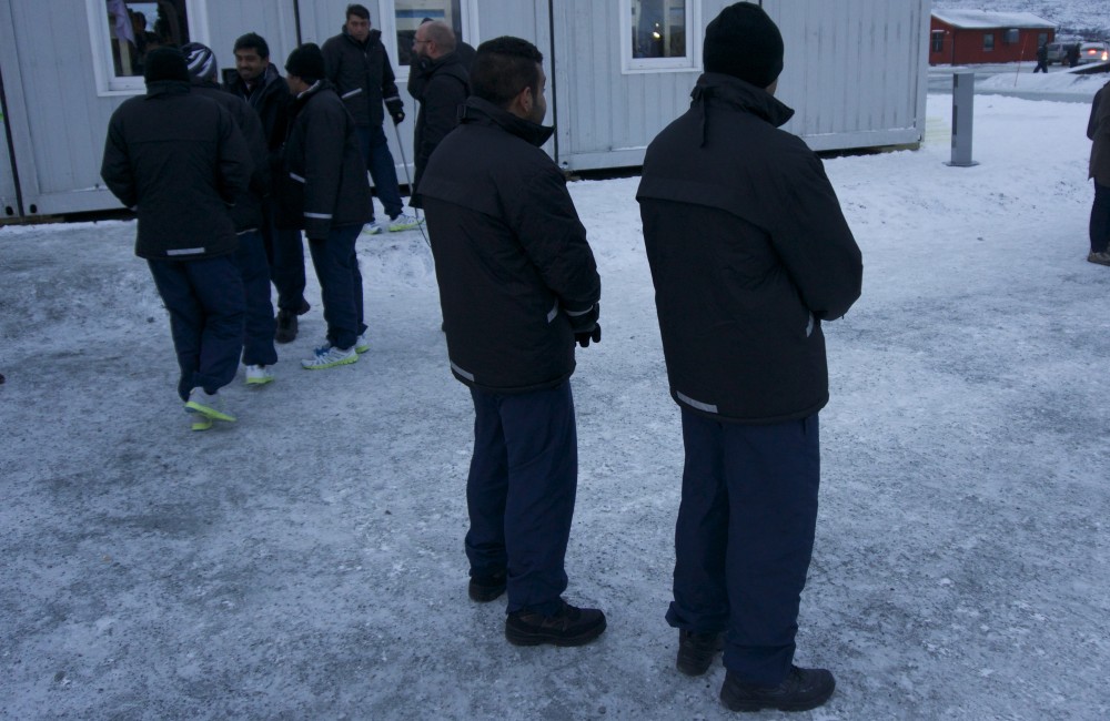The gates on the Arctic migrant route are now closed. Not one single asylum seeker from Russia to Norway since November 29th and no one to Salla or Raja-Jooseppi in Finland since last Monday. Photo: Thomas Nilsen