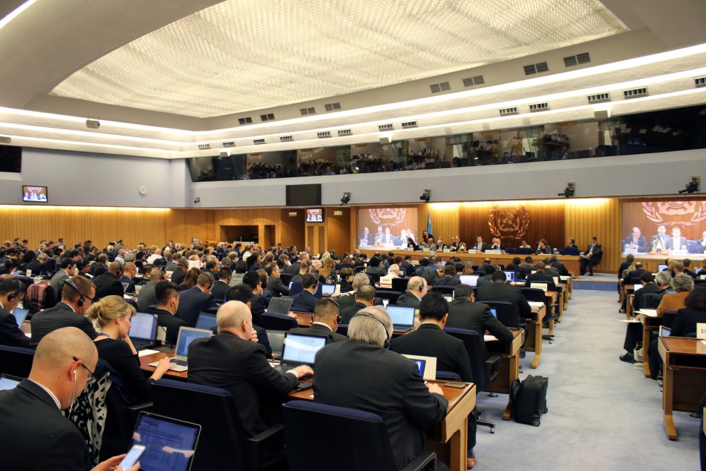 2016 - IMO Marine Environment Protection Committee (MEPC 69). Photo courtesy of IMO
