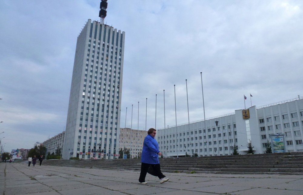 Downtown Arkhangelsk. Photo: Atle Staalesen