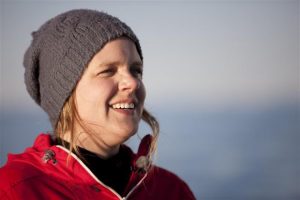 Greenpeace Arctic expert Frida Bengtsson. Photo: courtesty of Greenpeace, for use on IceBlog