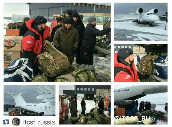 Ramzan Kadyrov’s aide on law enforcement issues Daniil Martynov at Longyearbyen airport. All photos from Kadyrov_95 on Instagram