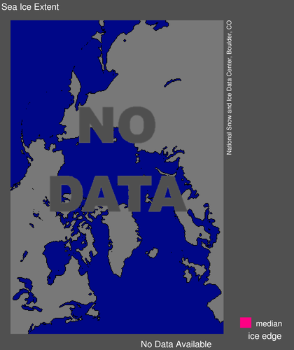 NSIDC No Data