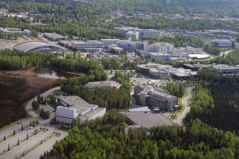 The University of Alaska Anchorage campus in the U-Med district. Erik Hill / ADN