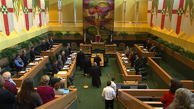 L'Assemblée législative du Yukon. (Radio-Canada)