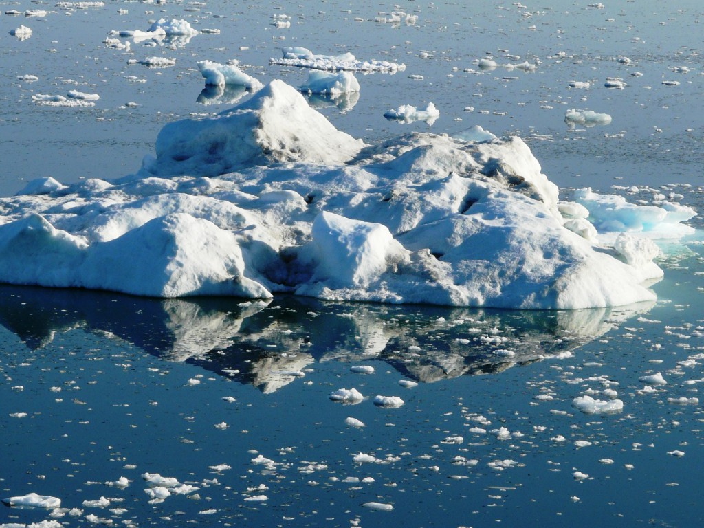 … And the ice continues to melt. (Irene Quaile/Deutsche Welle)