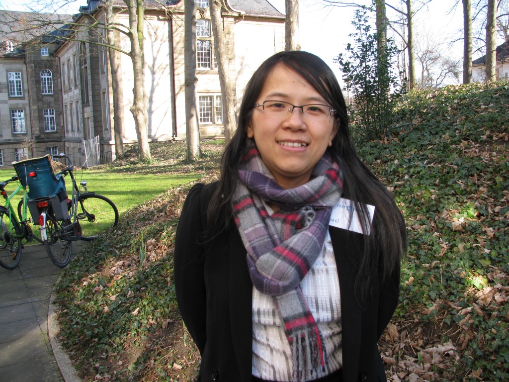 Lina Li from the Adelphi think-tank told me pollution concerns could speed up China’s climate action. (Irene Quaile/Deutsche Welle)