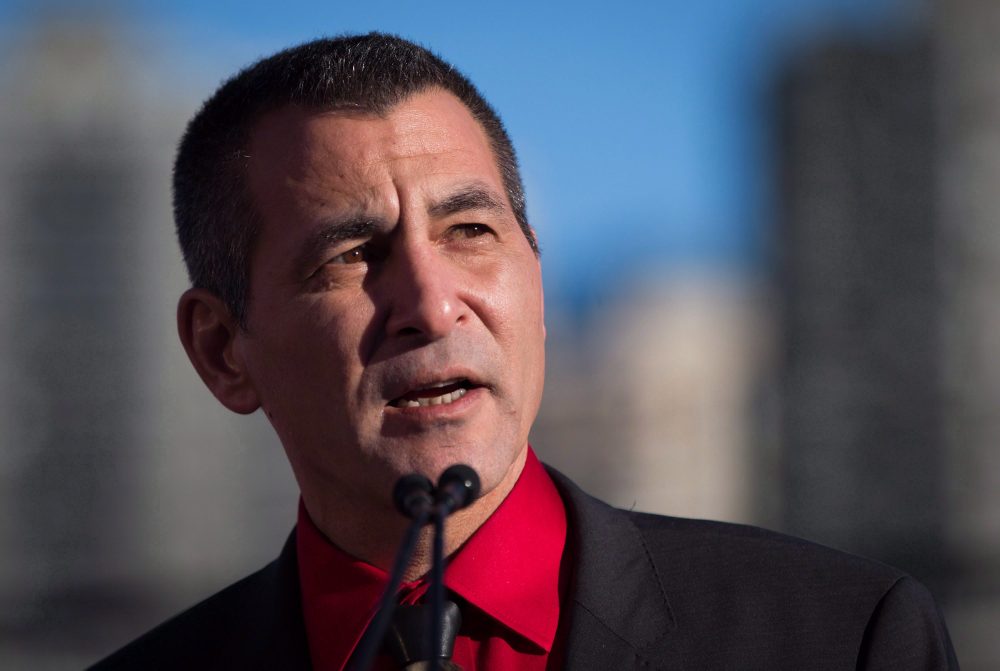 Minister of Fisheries, Oceans and the Canadian Coast Guard, Hunter Tootoo, has resigned from the federal cabinet. He is also leaving the Liberal caucus. (Darryl Dyck/THE CANADIAN PRESS)