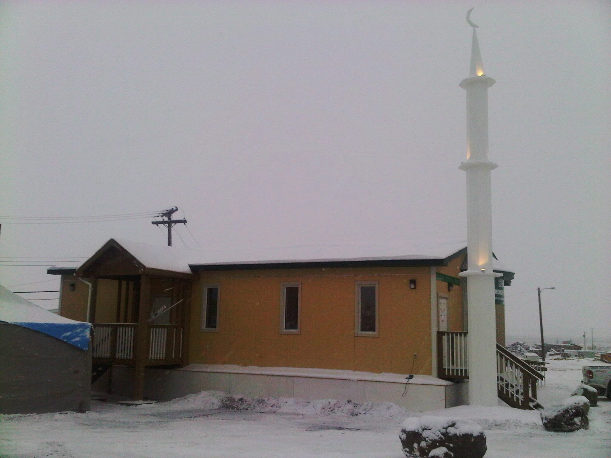 The most northerly mosque in North America, shown in Inuvik, N.W.T. on Nov.10, 2010. Inuvik, a town of 3,300 people north of the Arctic Circle, has some 80 Muslim residents. (Hussain Guisti / THE CANADIAN PRESS / HO)